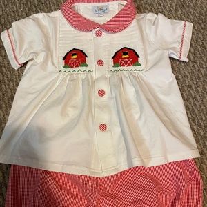 Farm Smocked Bubble